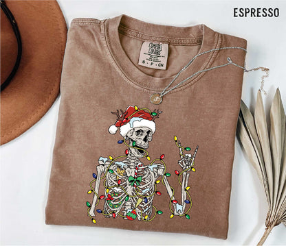 Skeleton Christmas T-Shirt