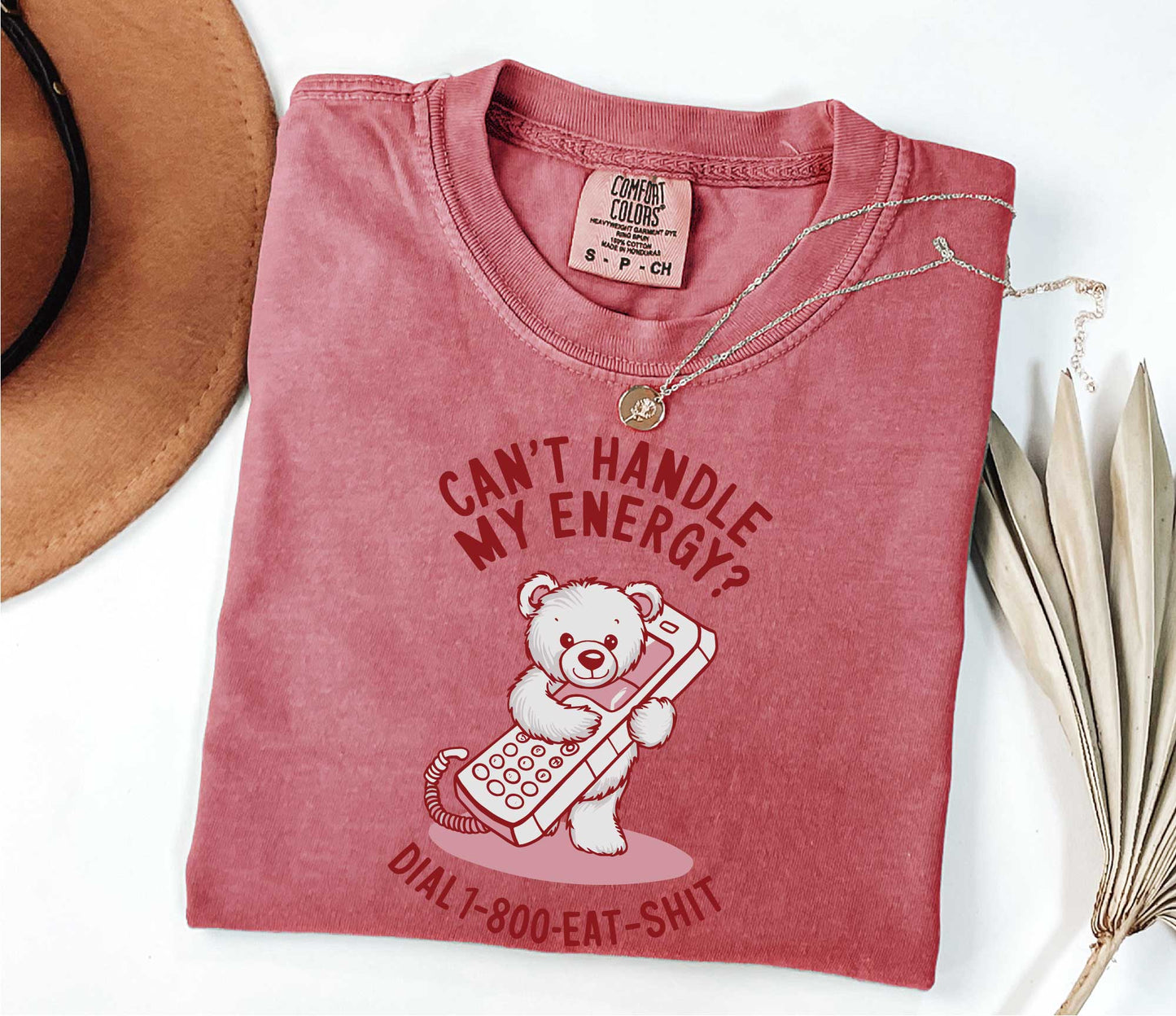 Cant Handle My Energy Retro T-Shirt, Retro Sarcastic T Shirt