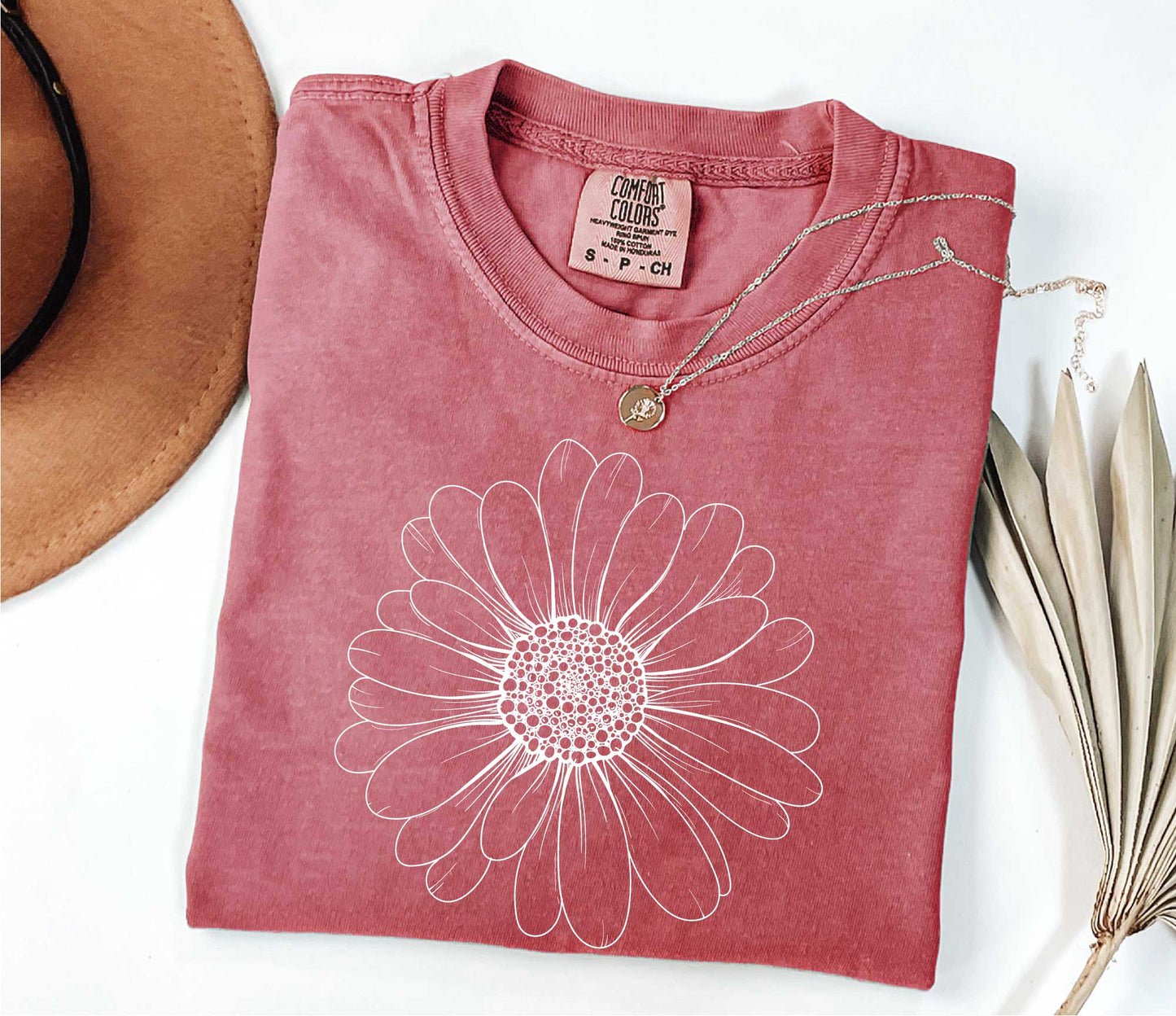 Comfort Colors Daisy Shirt,Cute Boho Wildflower Tshirt