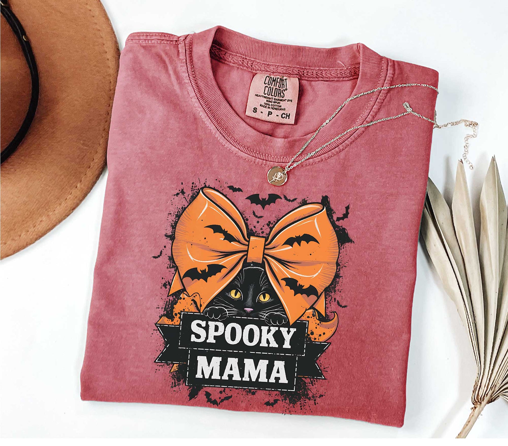 Comfort Colors Halloween Spooky Mama Shirt