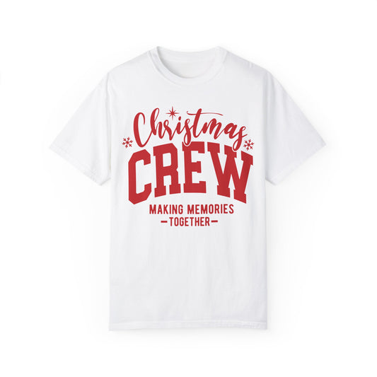 Making Memories Together Christmas Crew Shirt White