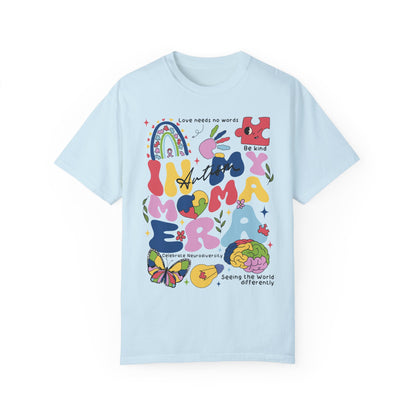 Comfort Colors Autism Mama Shirt - Autism Mama Chambray