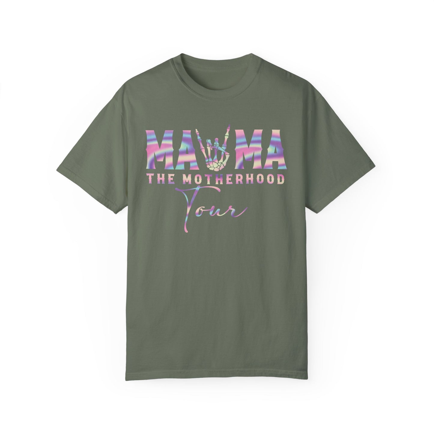 The Motherhood Tour Shirt - Mama Rock Tour Shirt Moss