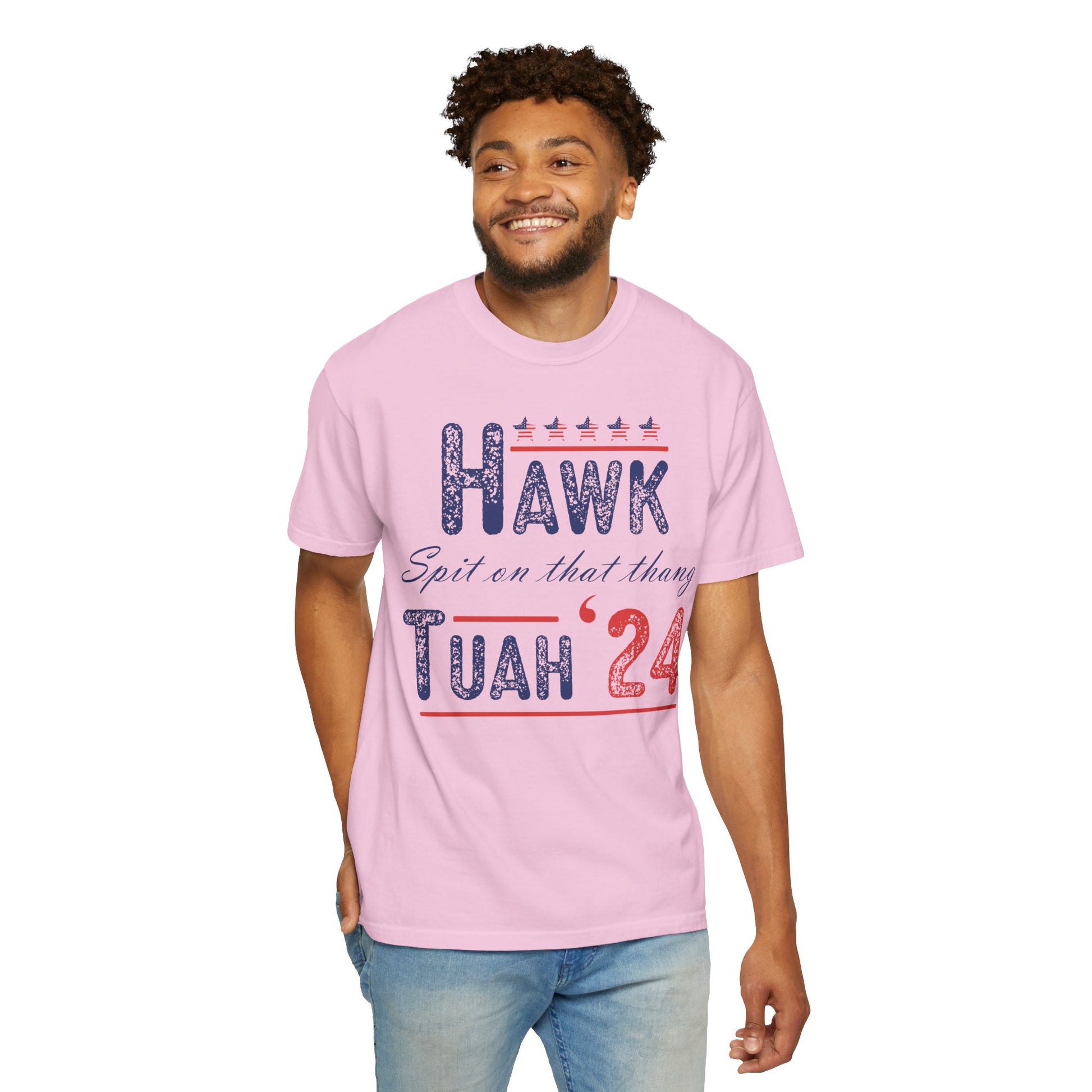 Hawk Tuah 24 Funny Saying Shirt - Spit On That Thang Girl Tee