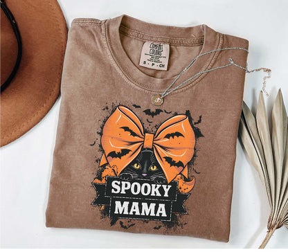 Comfort Colors Halloween Spooky Mama Shirt