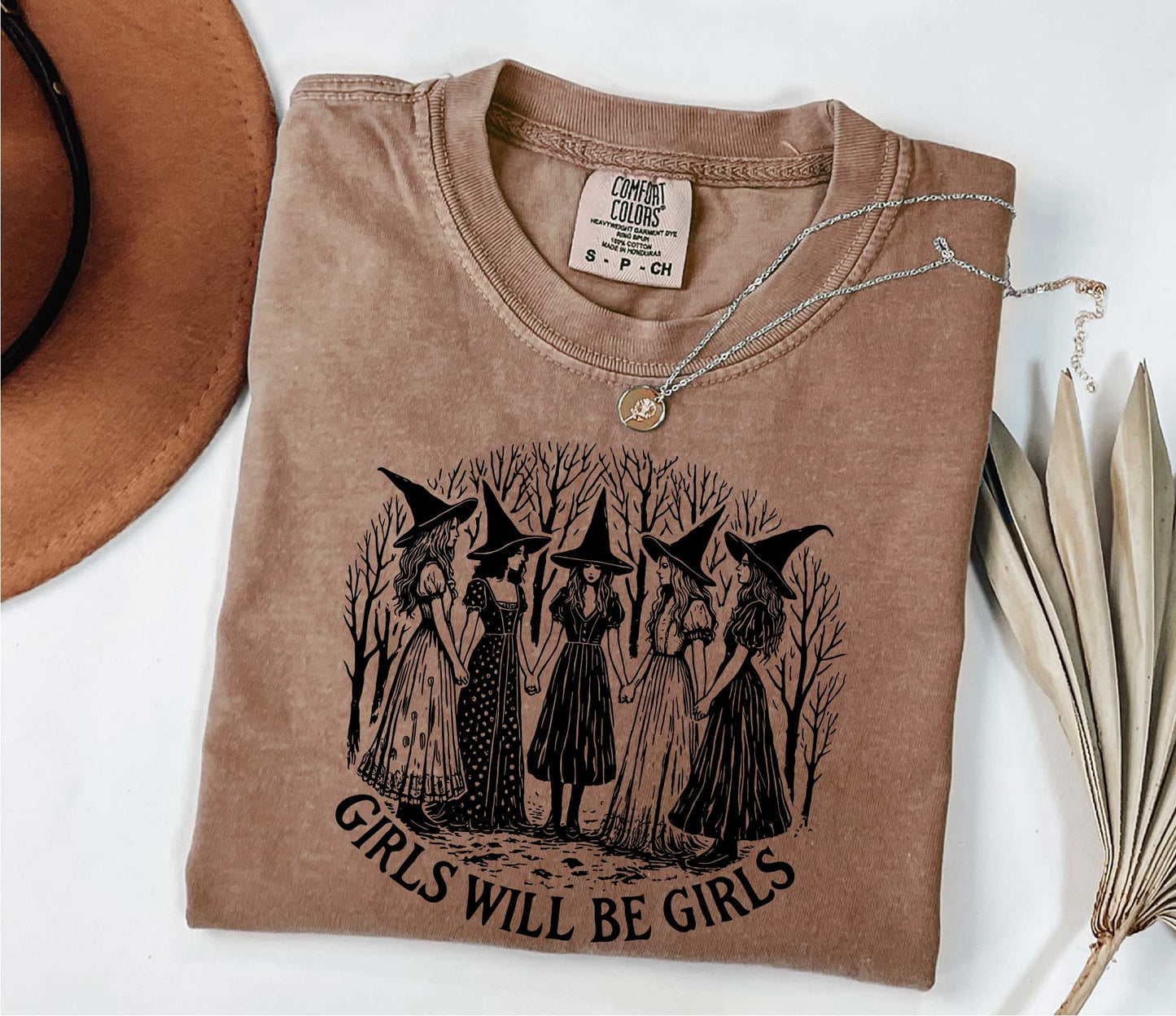 Girls Will Be Girls Shirt, Funny Feminist, Witch shirt, Womens Rights Feminist Shirt, Witchy bachelorette