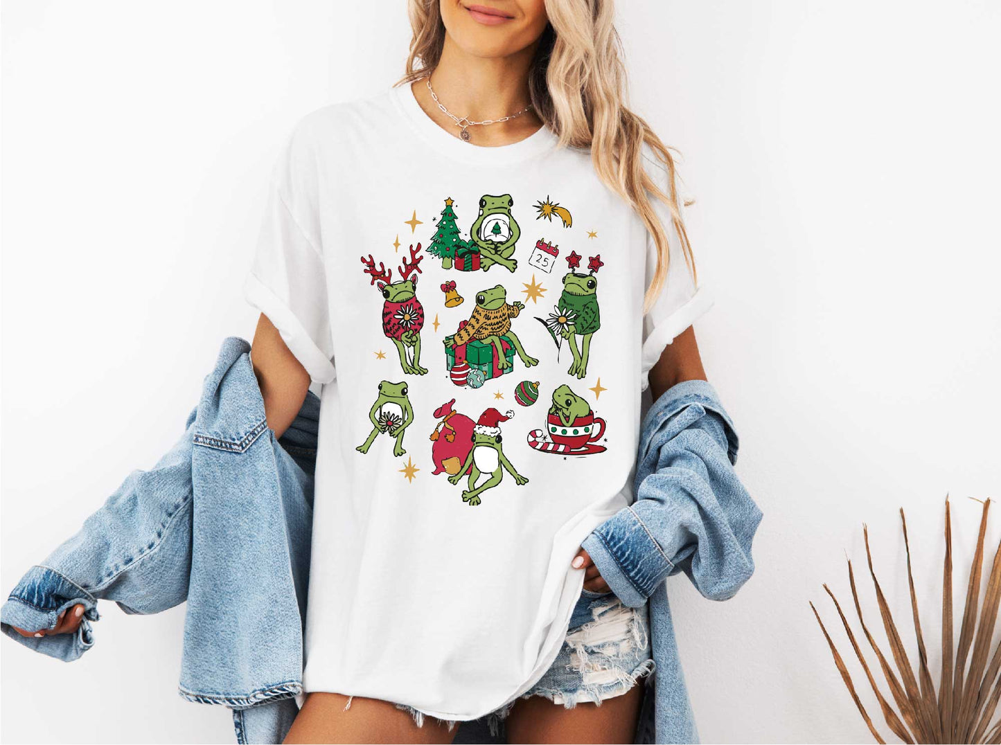 Christmas Frogs T-Shirt