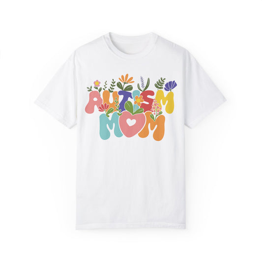 Autism Mom Shirt - Autism Awareness Mama T-Shirt White