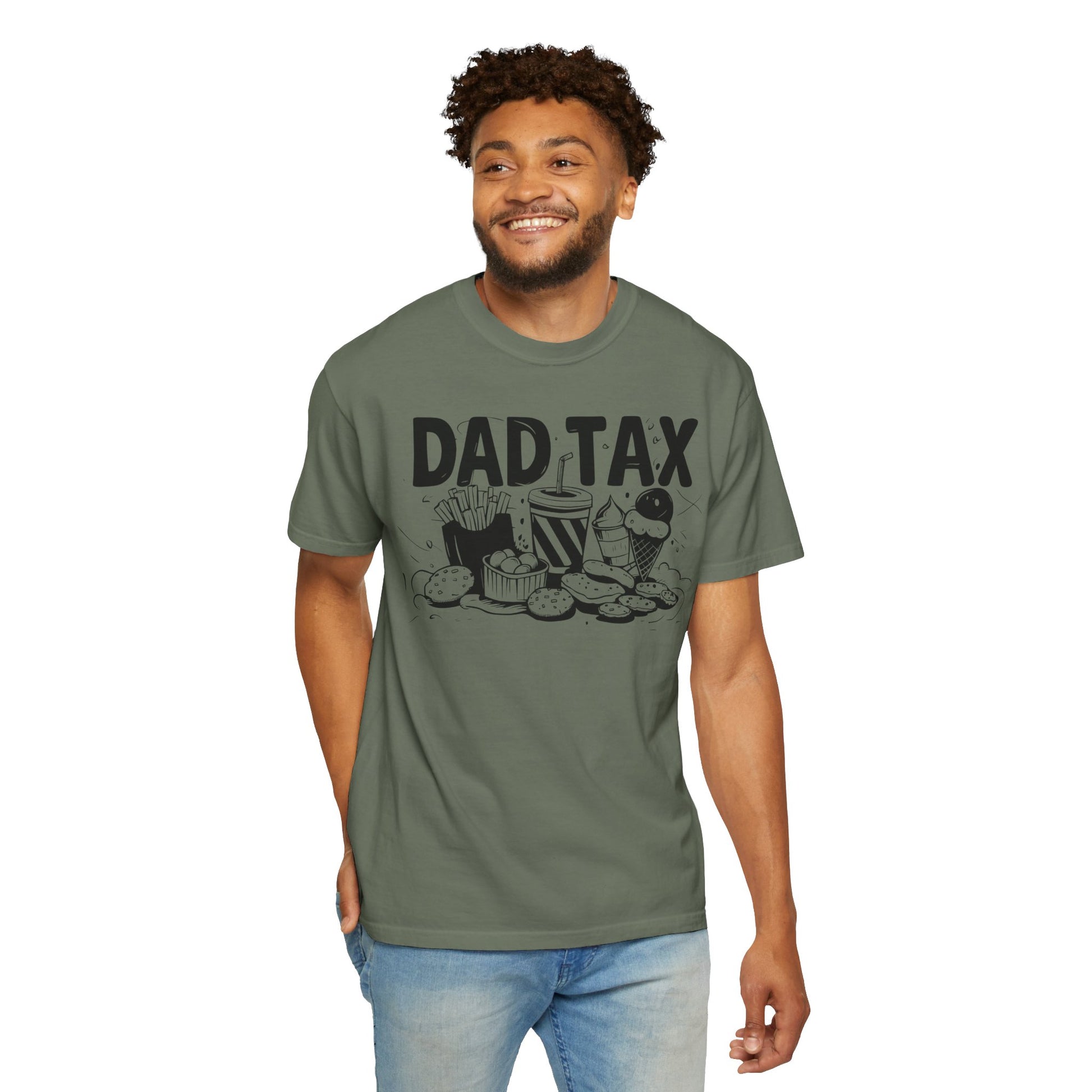 Funny Dad Tax Food Happy Fathers Day Shirt | Father's Day Gift Idea