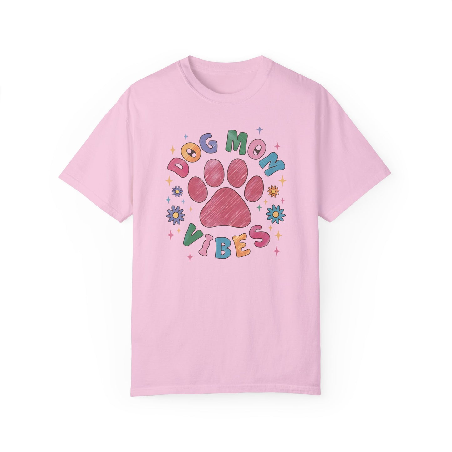 Dog Mom Vibes Shirt - Dog Lover Shirt Blossom