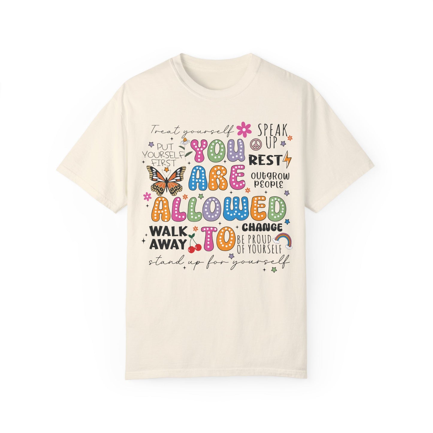 Motivational Mama Shirt | Uplifting Mom Apparel Ivory