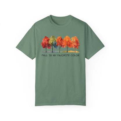 All Is My Favorite Color Autumn Shirt | Fall Season Apparel Light Green