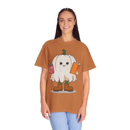 Ghost Reading Books Shirt - Bookish Halloween Shirt