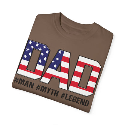 Dad The Man The Myth The Legend Shirt, Fathers Day T-shirt, Legend Dad Shirt, Gift For Dad, Dad Gift Ideas Espresso