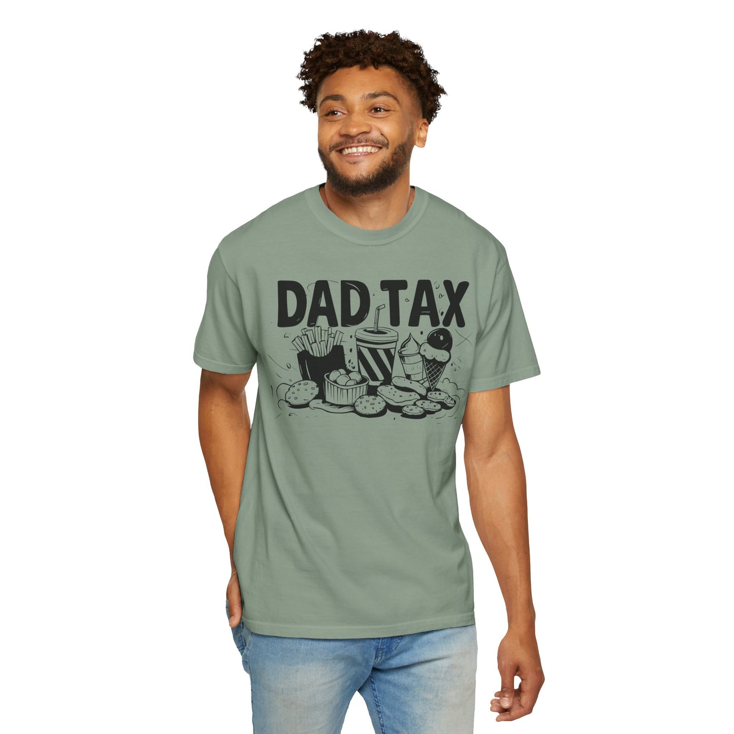 Funny Dad Tax Food Happy Fathers Day Shirt | Father's Day Gift Idea