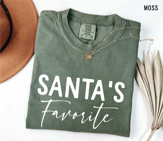 Christmas Unisex T-Shirt - Santa’s Favorite Christmas Shirt