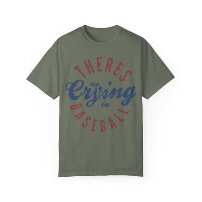 There's No Crying in Baseball Shirt, Funny Baseball Tees, Sports Mom Gifts, Game Day Shirt