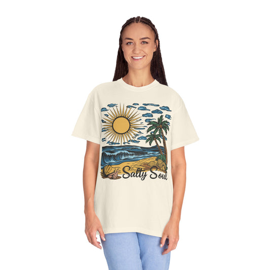 Salty Soul Beach Summer Shirt | Coastal Fashion Apparel