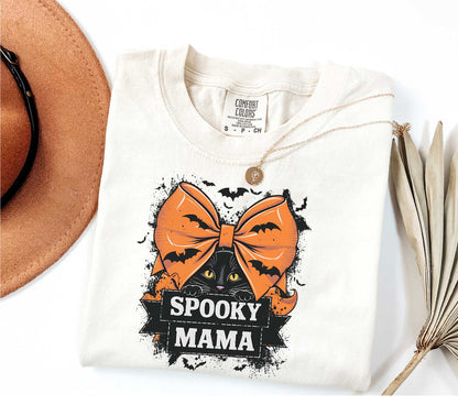 Comfort Colors Halloween Spooky Mama Shirt