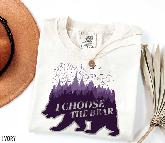 I Choose the Bear Shirt, Team Bear Shirt, Bear Vs Man