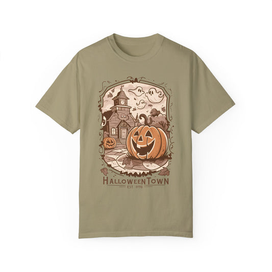 Halloween Town Shirt Khaki