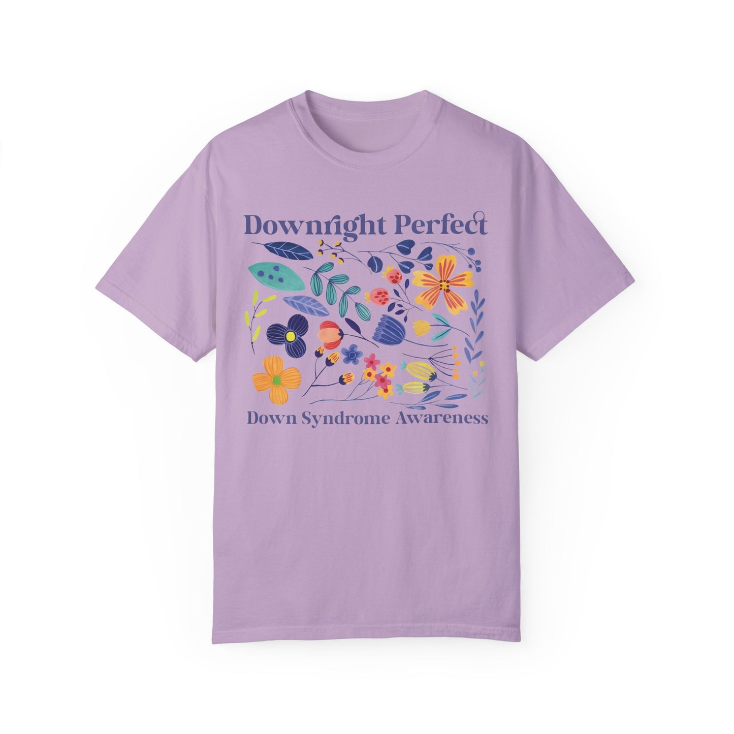 Downright Perfect Shirt - Down Syndrome Shirt Orchid