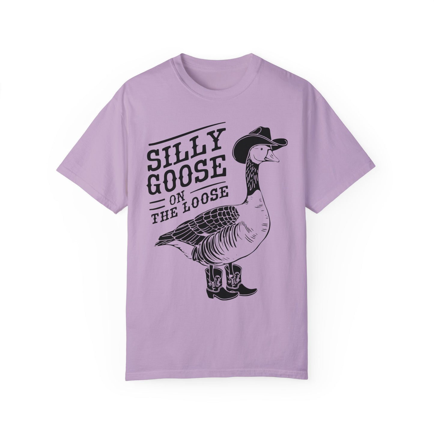 Silly Goose On The Loose Shirt, Silly Goose Farm T-Shirt Orchid