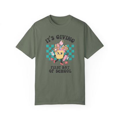 First Day of School Teacher Shirt - Back to School Shirt for Teachers Moss