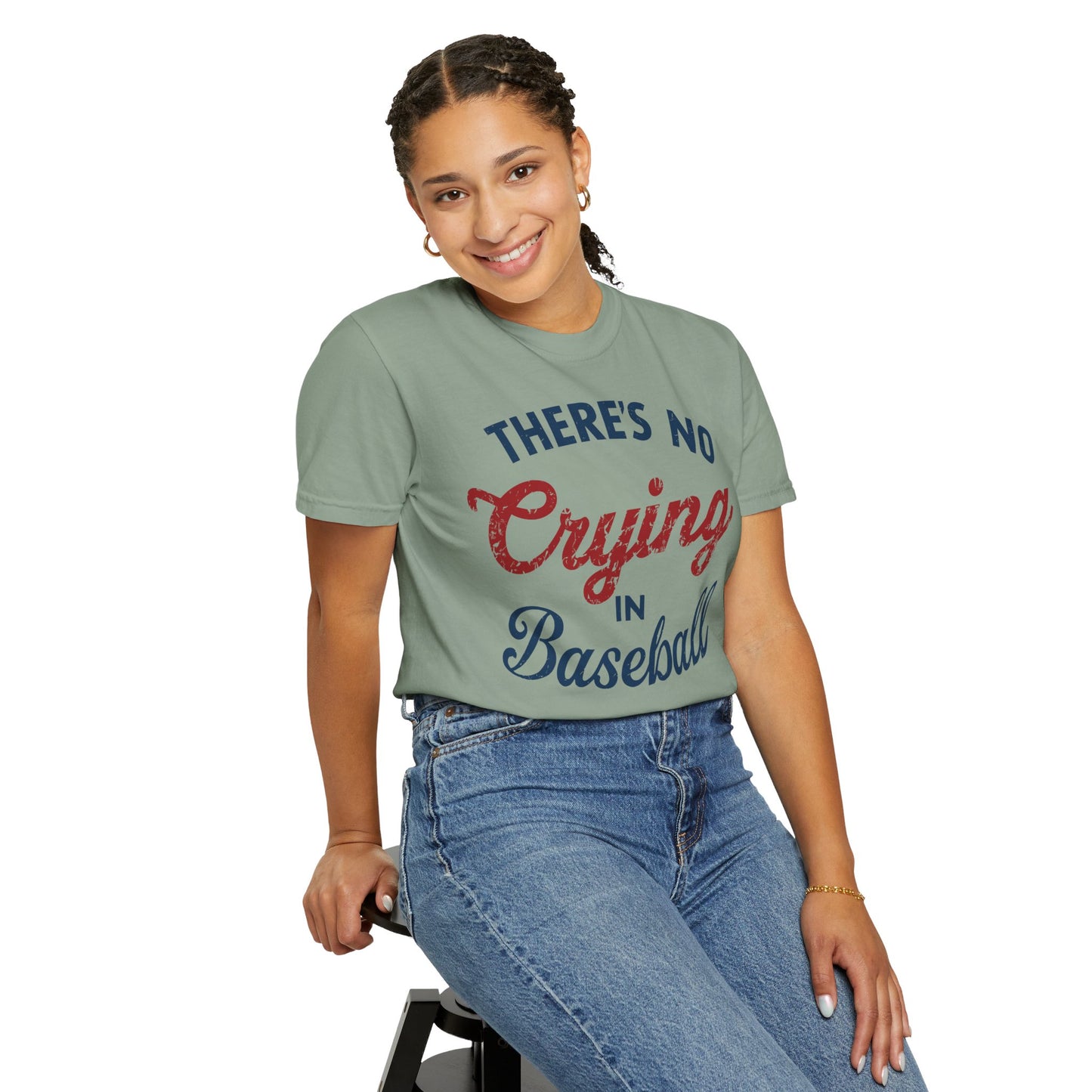 There's No Crying In Baseball Shirt - Baseball Mom Shirt