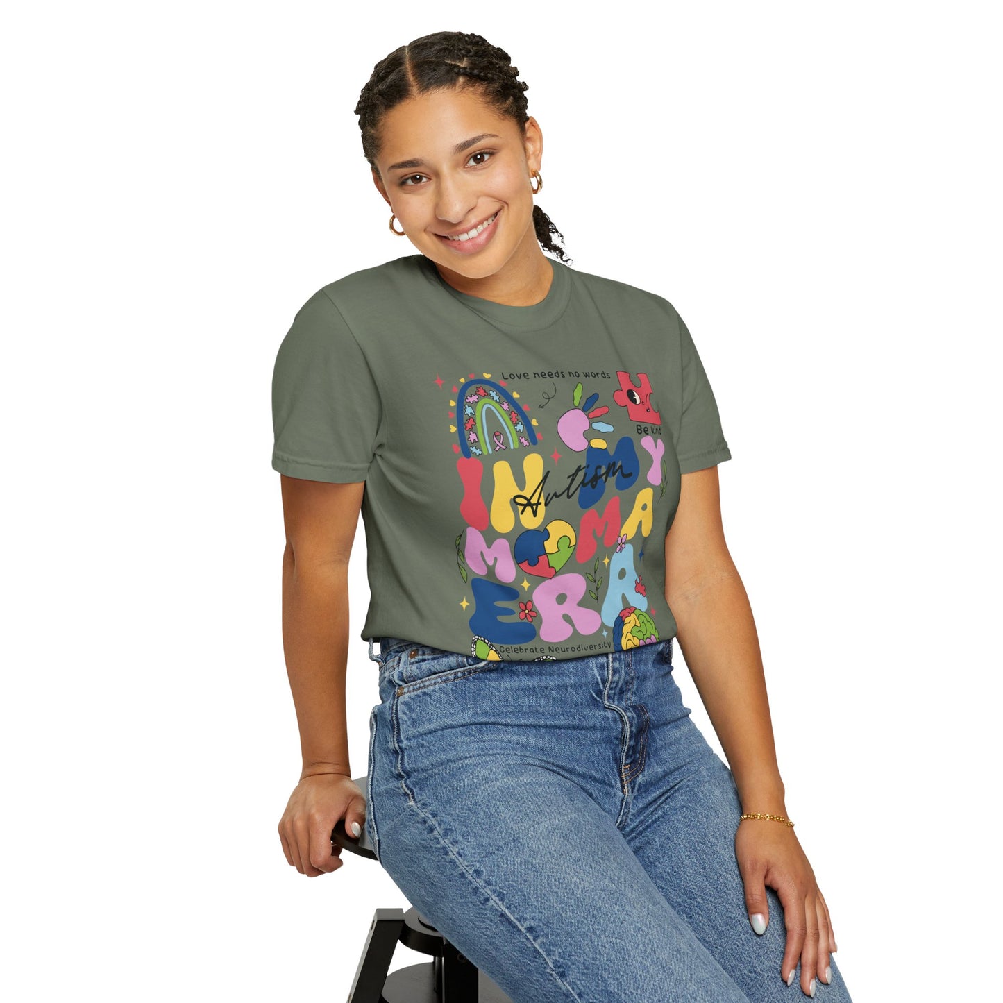 Comfort Colors Autism Mama Shirt - Autism Mama