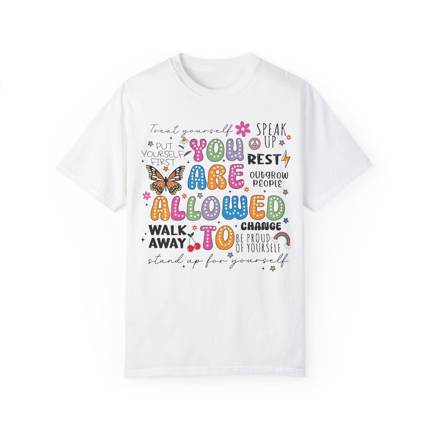 Motivational Mama Shirt | Uplifting Mom Apparel White