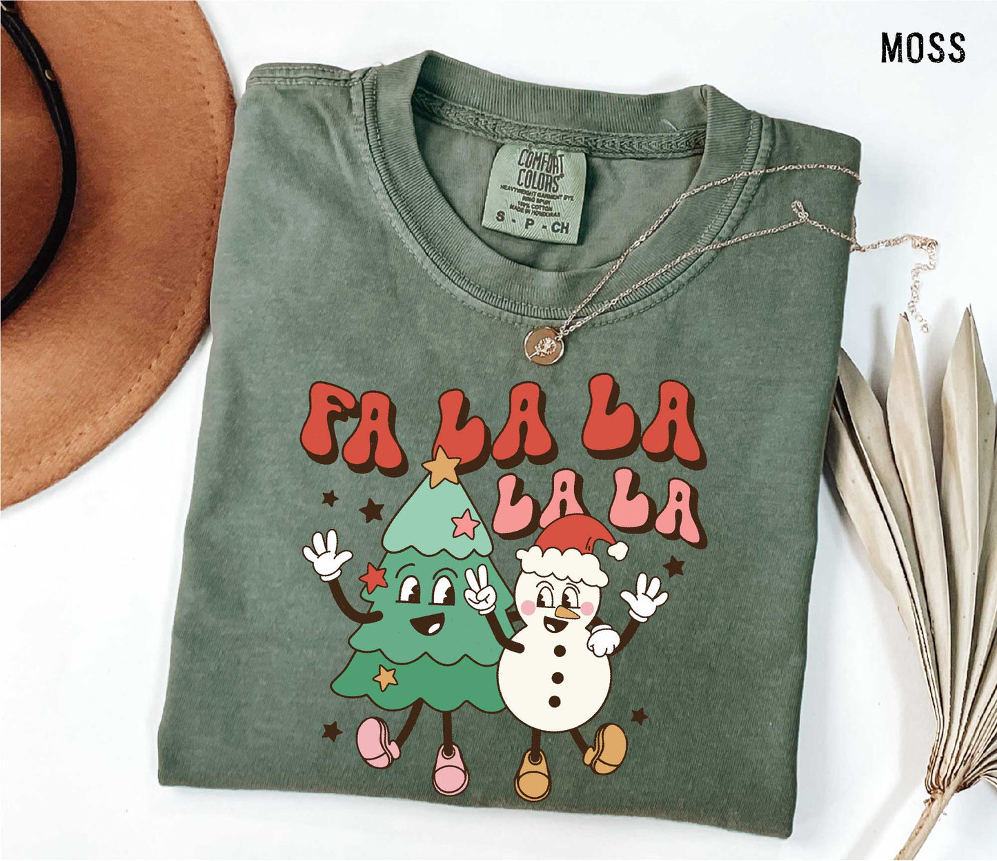 Christmas T-Shirt Fa La La Holiday Shirt