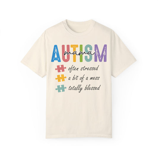 Autism Mom Shirt Ivory