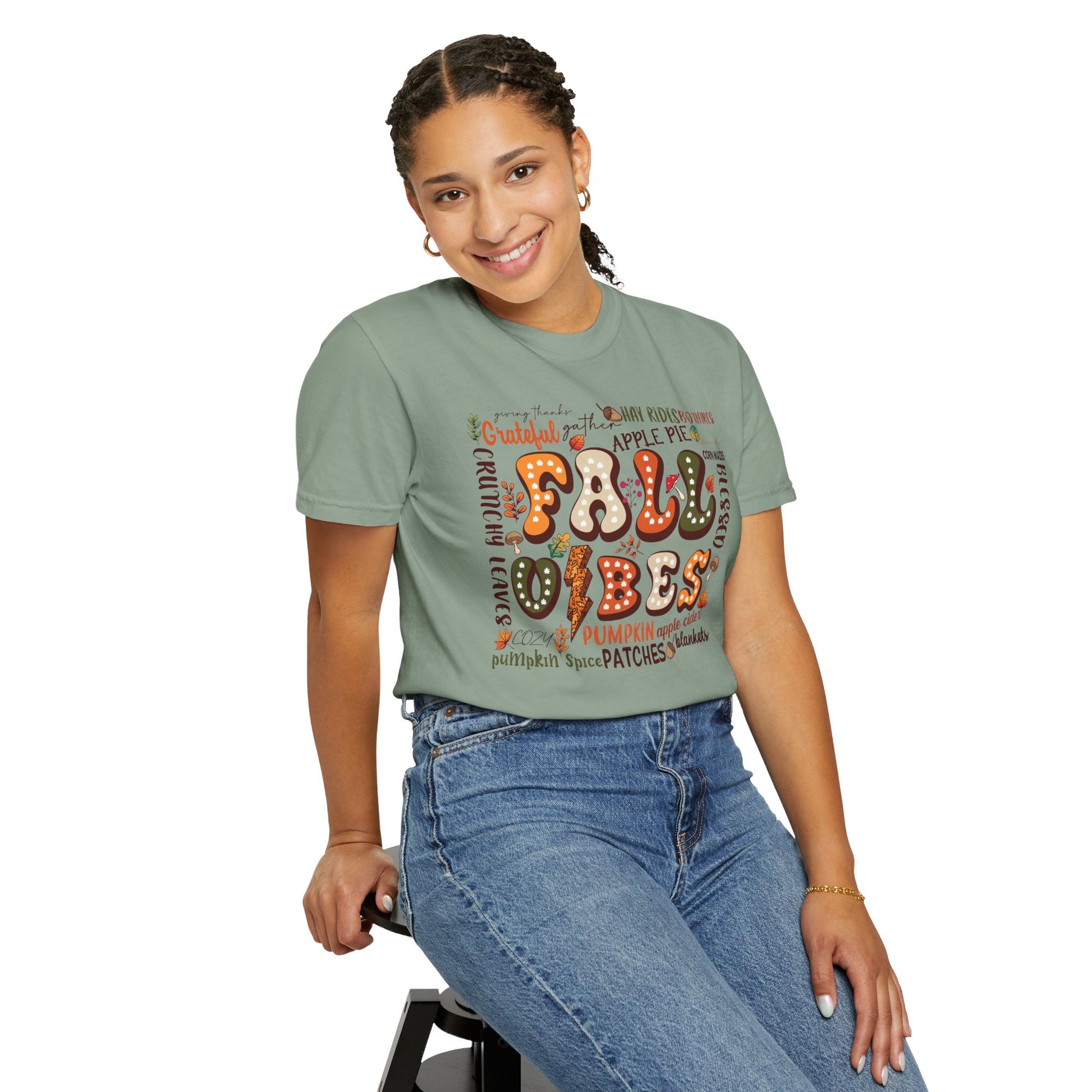 Comfort Colors Retro Fall Tshirt