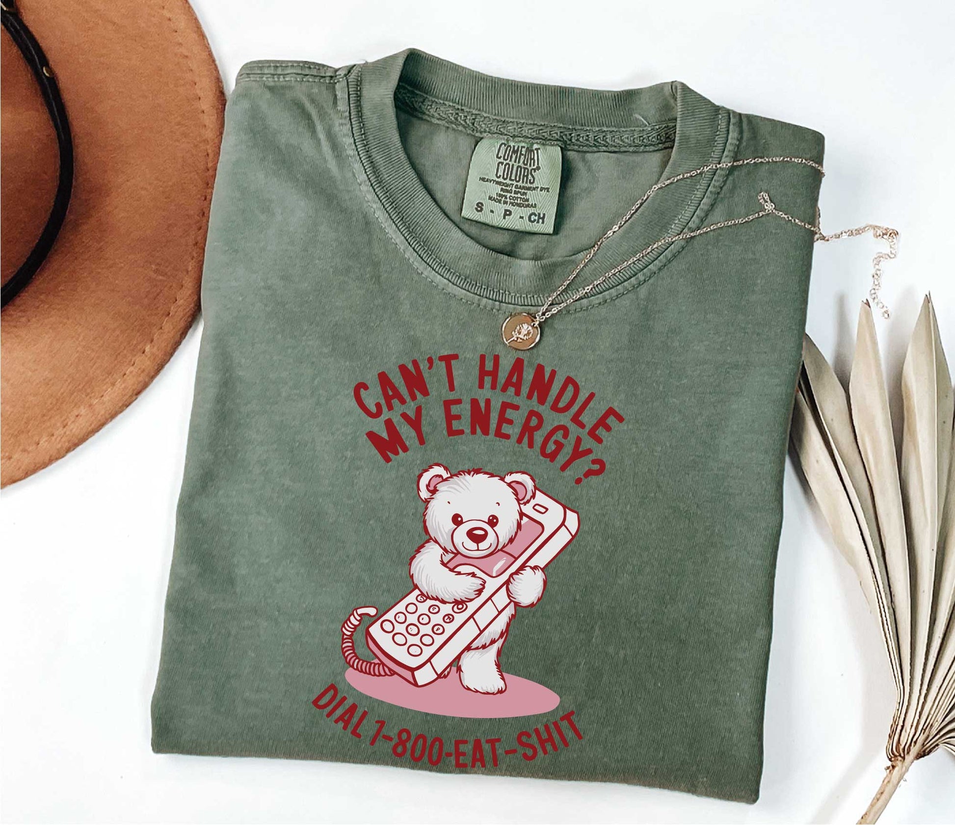 Cant Handle My Energy Retro T-Shirt, Retro Sarcastic T Shirt