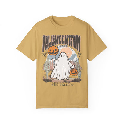 Halloweentown Est 1998 Ghost Pumpkin Shirt Mustard