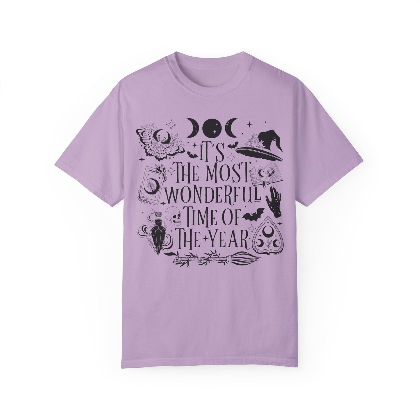 It's The Most Wonderful Time Of The Year Fall T-Shirt - Spooky Shirt Orchid