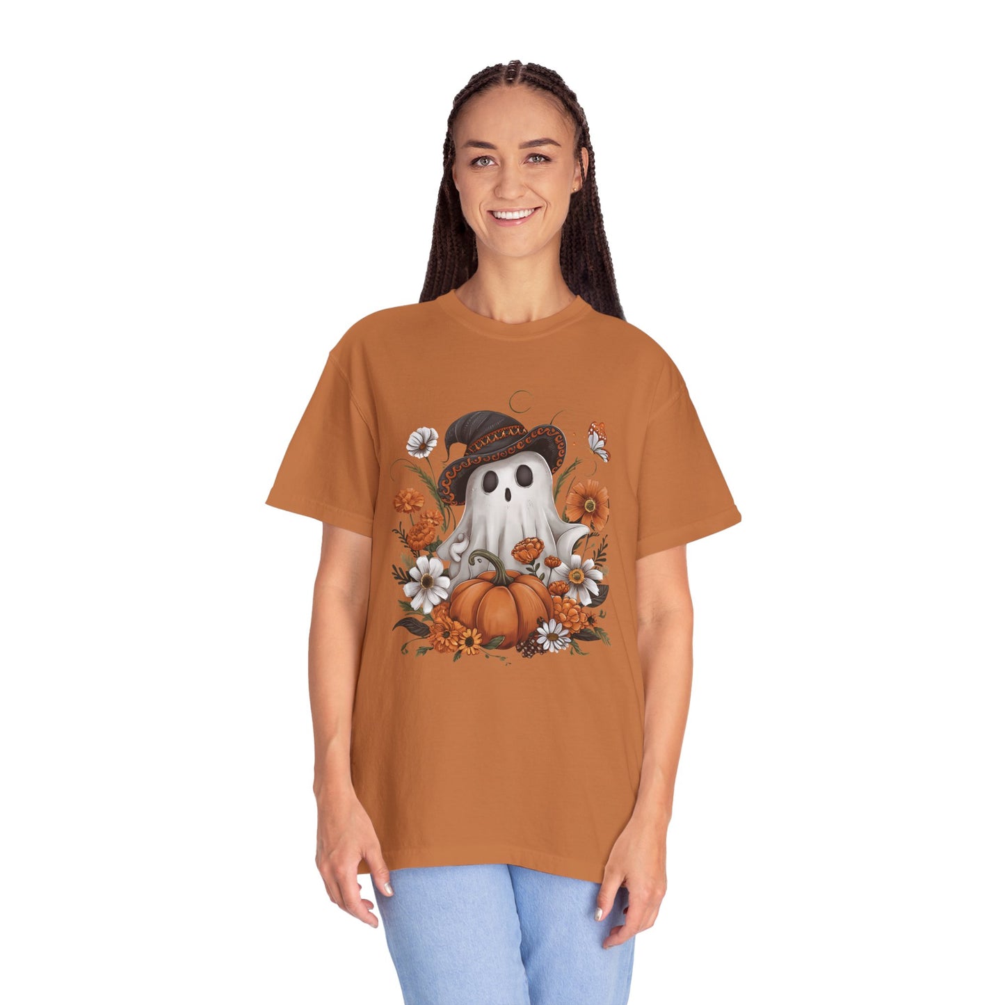 Halloween Ghost Comfort Colors Shirt