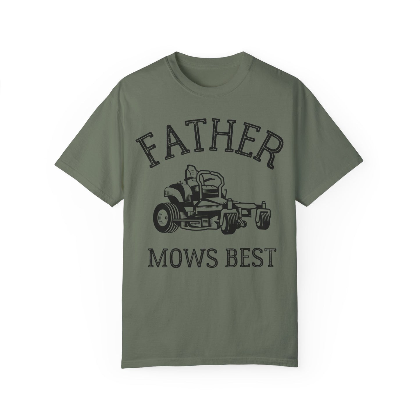 Father Mows Best Lawn Mowing Shirt | Funny Dad Gift Idea Moss