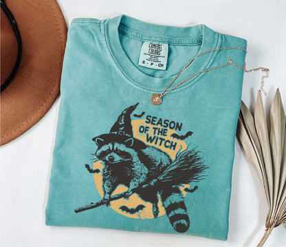 Season Of The Witch Raccoon Meme Shirt