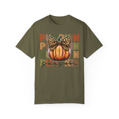 Comfort Colors Vintage Pumpkin Season T-shirt Sage