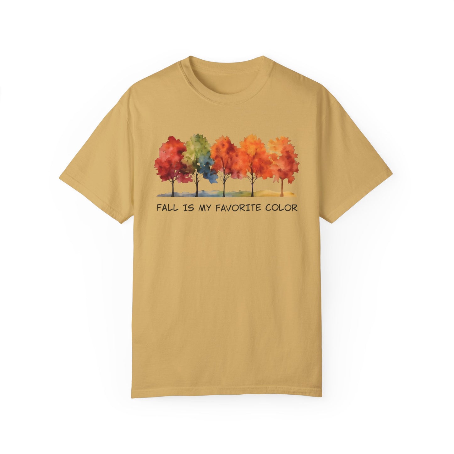 All Is My Favorite Color Autumn Shirt | Fall Season Apparel Mustard