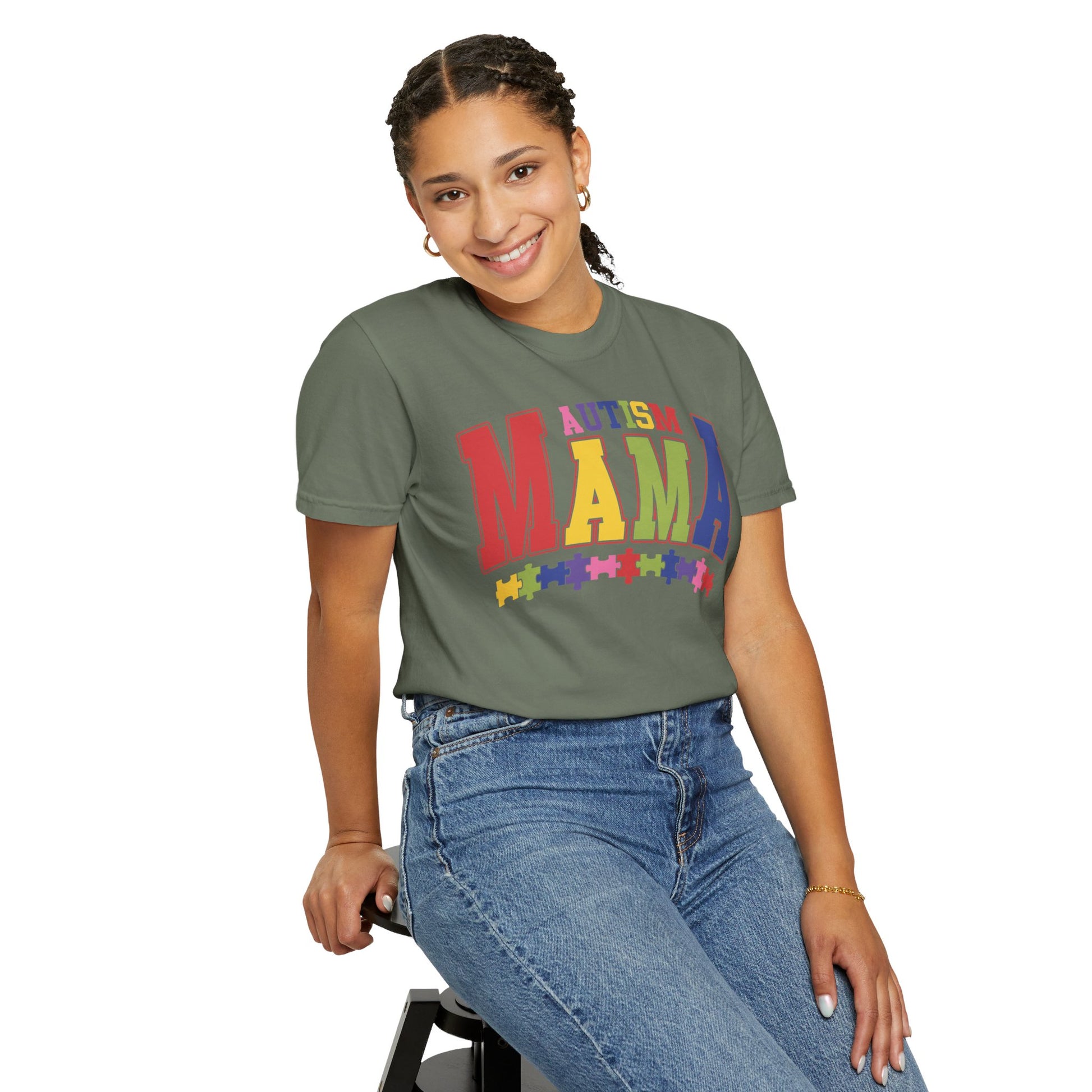 Comfort Colors Autism Mama Shirt