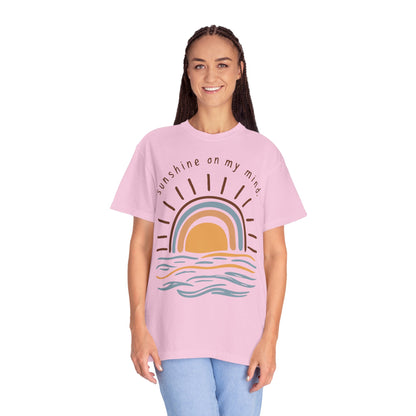 Sunshine on My Mind Summer Shirt | Beachwear and Vacation Apparel