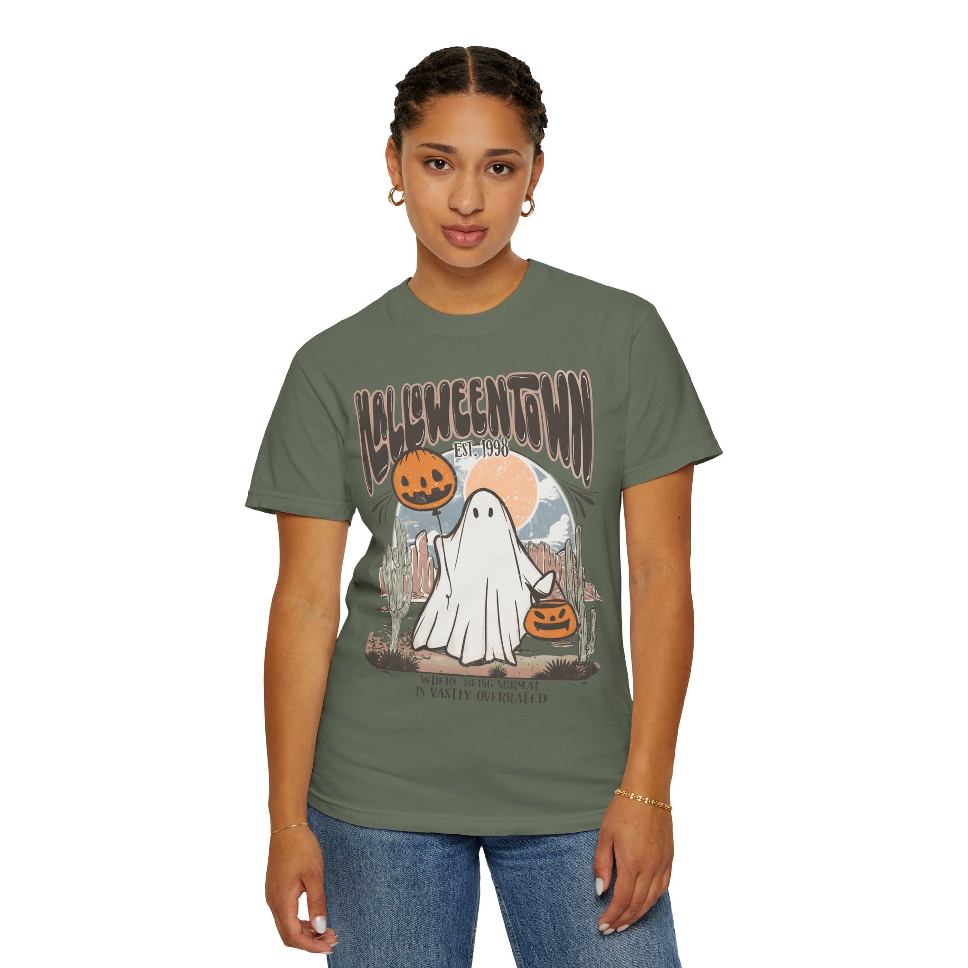 Halloweentown Est 1998 Ghost Pumpkin Shirt