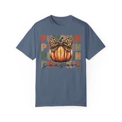 Comfort Colors Vintage Pumpkin Season T-shirt Blue Jean