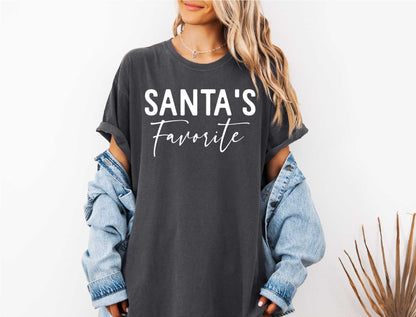 Christmas Unisex T-Shirt - Santa’s Favorite Christmas Shirt