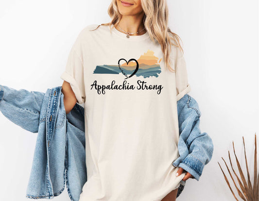 Appalachia Strong - Hurricane Helene Disaster T Shirt