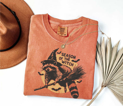 Season Of The Witch Raccoon Meme Shirt