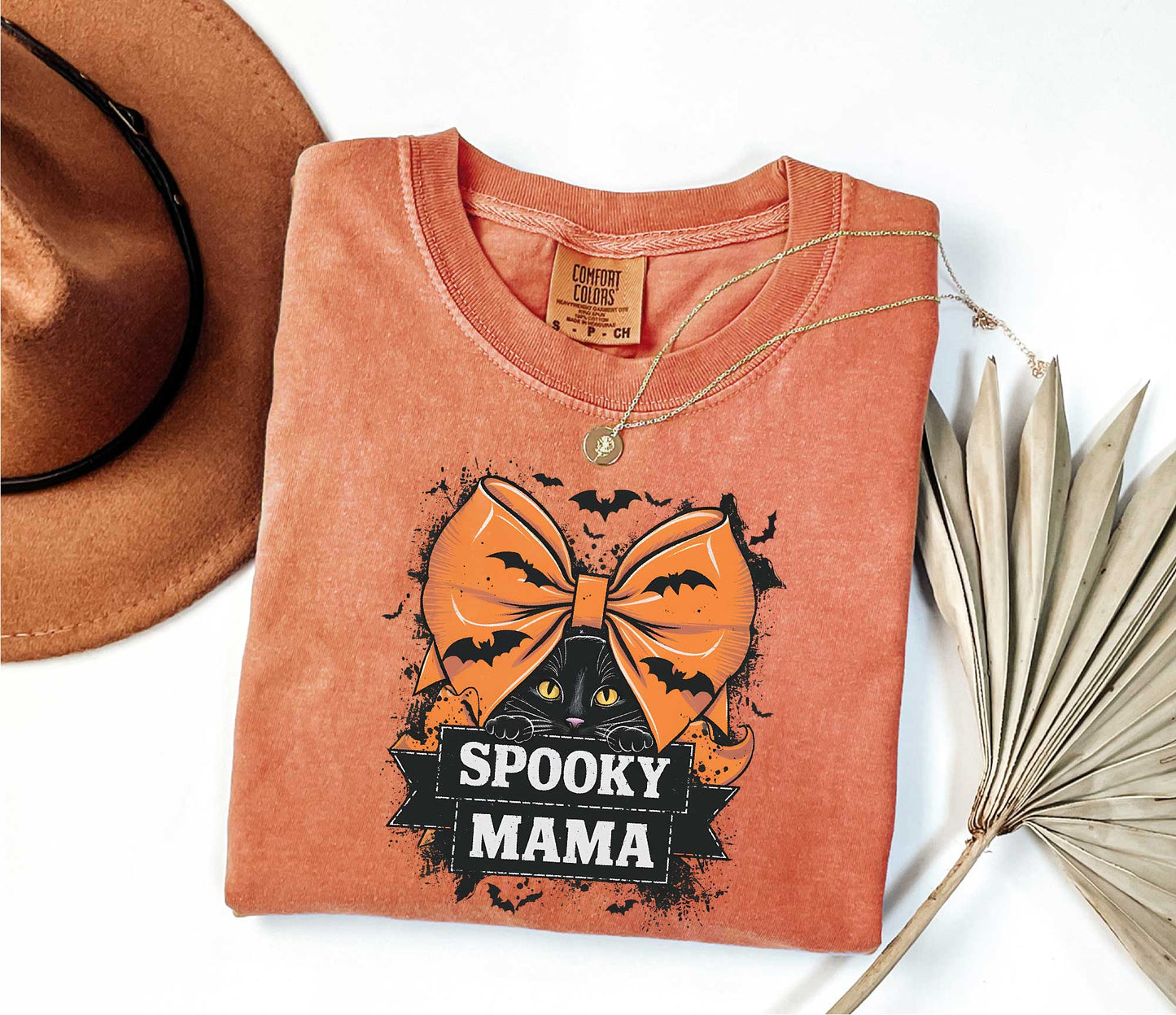 Comfort Colors Halloween Spooky Mama Shirt